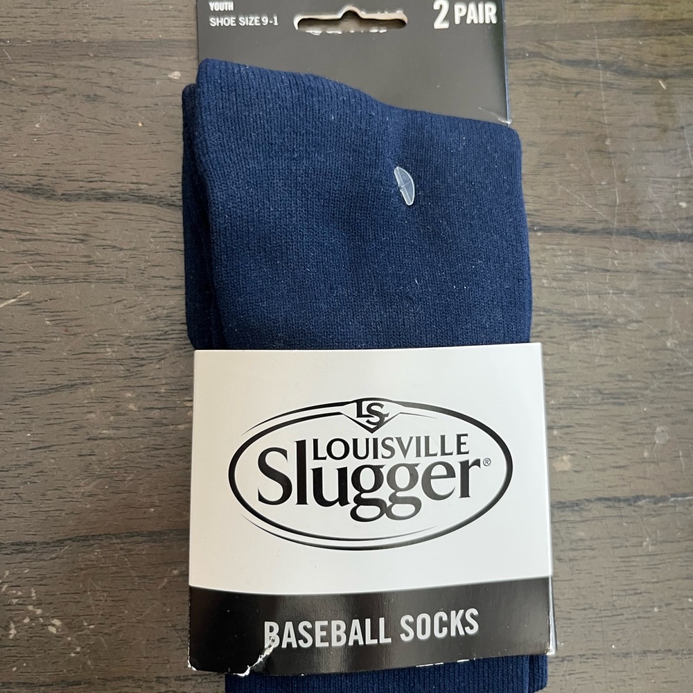 Louisville Slugger Youth Navy Baseball Socks